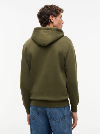 Tommy Hilfiger RWB Graphic Fleece Hoodie - Huntsman Green MW0MW44935_MT1_alternate4_ay