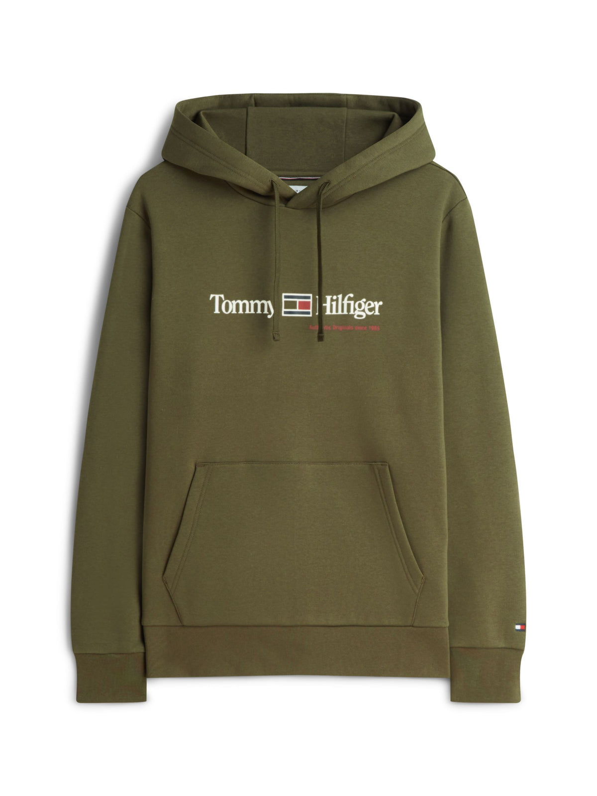 Tommy Hilfiger RWB Graphic Fleece Hoodie - Huntsman Green MW0MW44935_MT1_main_ay