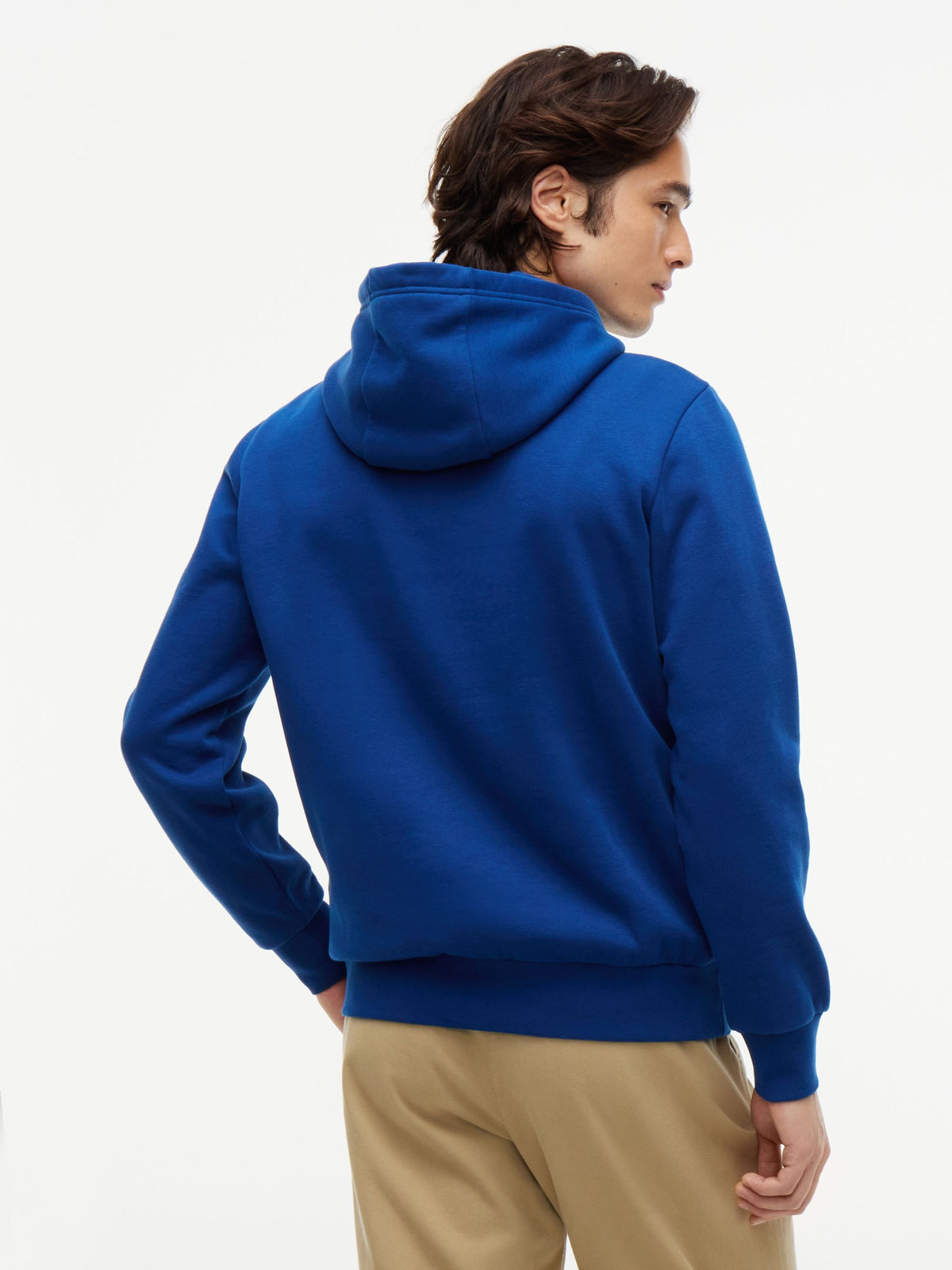 Tommy Hilfiger Stack Fleece Hoodie - Opulent Blue MW0MW44937_C5I_alternate3_ay
