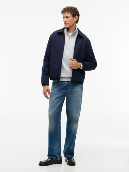 Tommy Hilfiger Intechno Knit Reversible Zip-Thru Jacket - Navy MW0MW44947_DW5_alternate4_ay