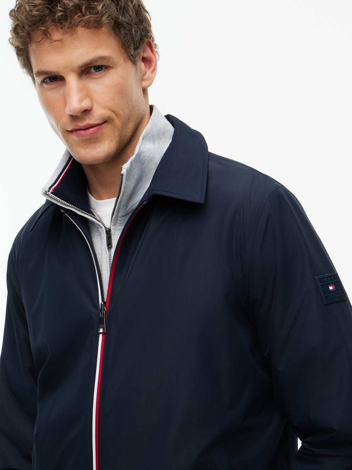 Tommy Hilfiger Intechno Knit Reversible Zip-Thru Jacket - Navy MW0MW44947_DW5_alternate6_ay