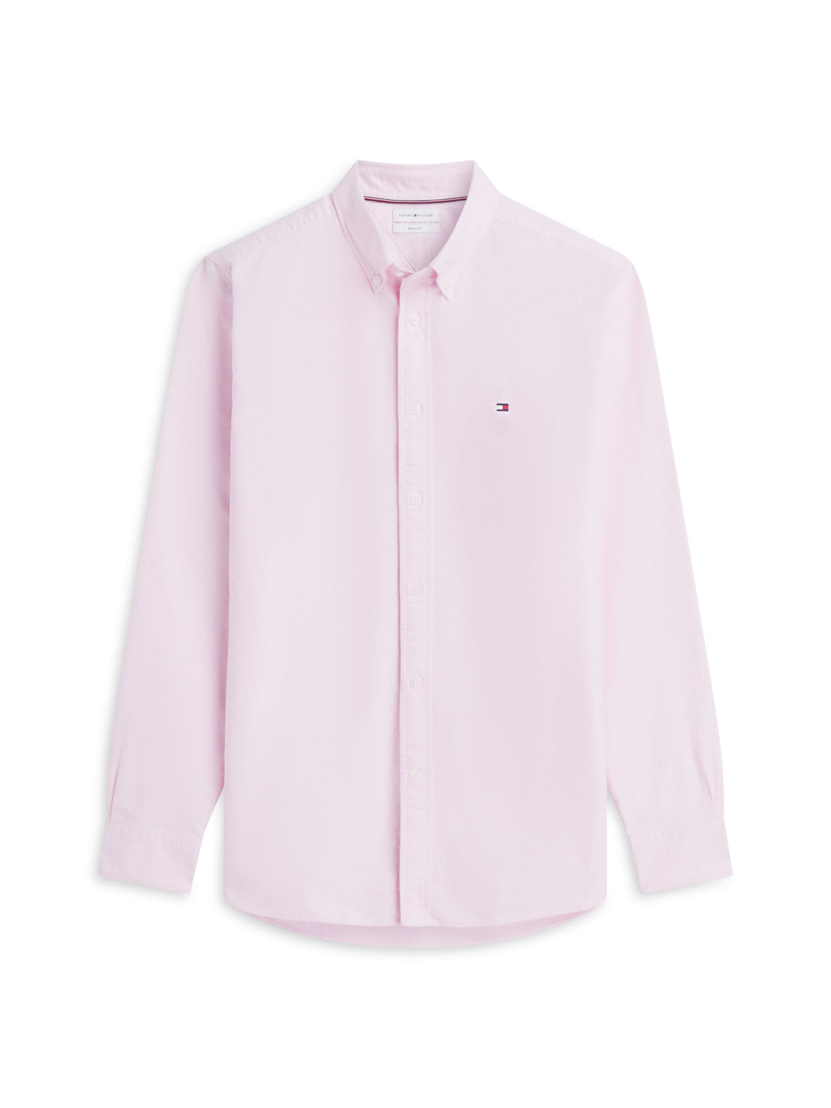 Tommy Hilfiger Oxford Dobby Regular Fit Shirt - Rose Petal MW0MW45320_0JV_main_ay