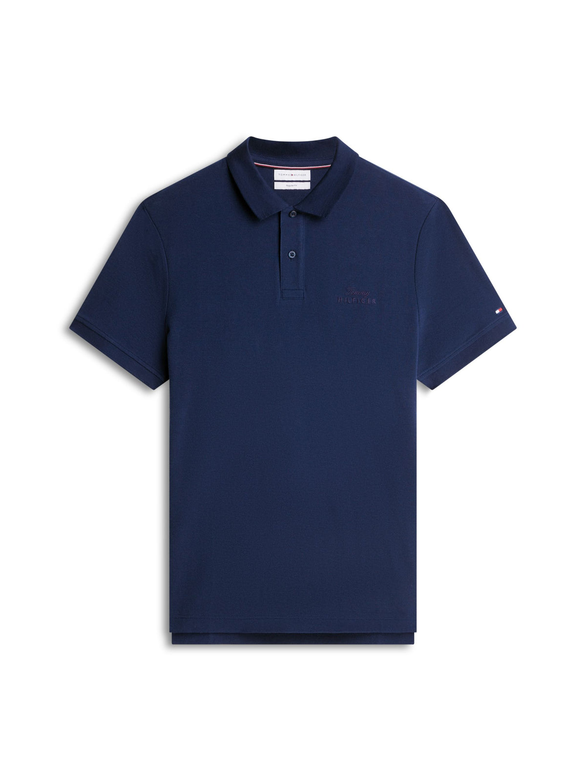 Tommy Hilfiger Graphic Pique Polo - Carbon Navy MW0MW45427_DCC_main_ay