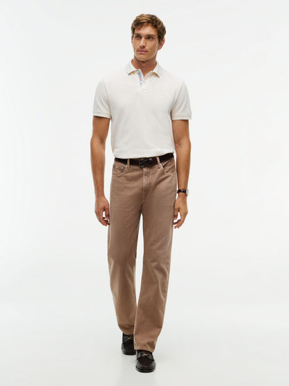 Tommy Hilfiger Graphic Pique Polo - Ivory Petal MW0MW45427_Z00_alternate2_ay