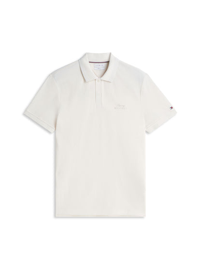 Tommy Hilfiger Graphic Pique Polo - Ivory Petal MW0MW45427_Z00_main_ay