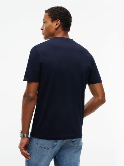 Tommy Hilfiger Brand Love Small Script T-Shirt - Navy MW0MW45442_DW5_alternate4_ay