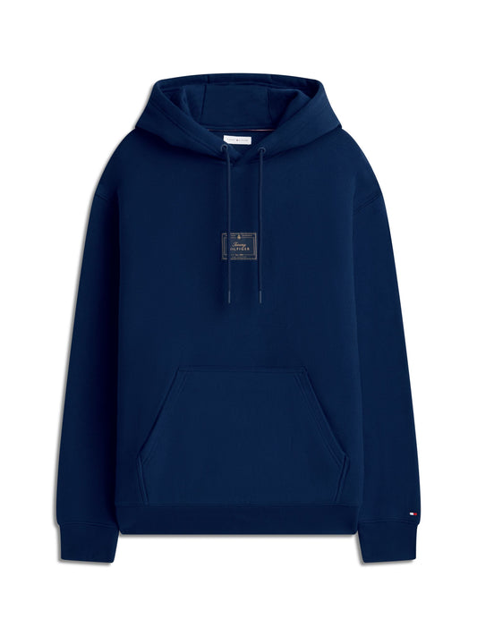 Tommy Hilfiger Seasonal Graphic Badge Hoodie - Carbon Navy MW0MW45480_DCC_main_ay