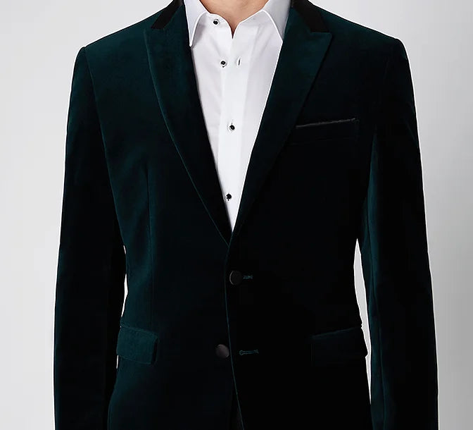 Made-to-measure velvet wedding jacket at Ryle Menswear, Tralee
