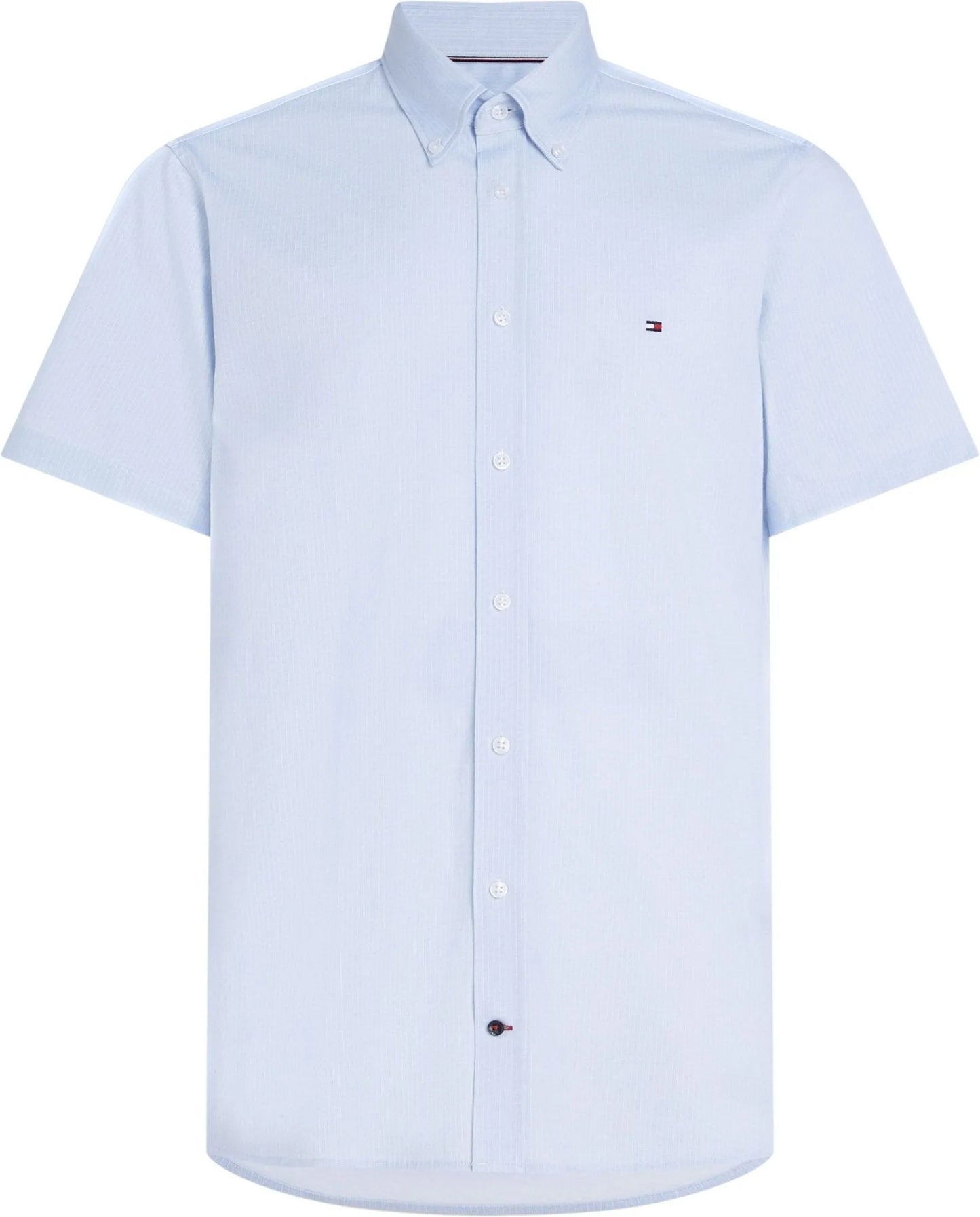 Tommy Hilfiger Shirt Mw0mw30602 - Light Blue Mw0mw30602-1