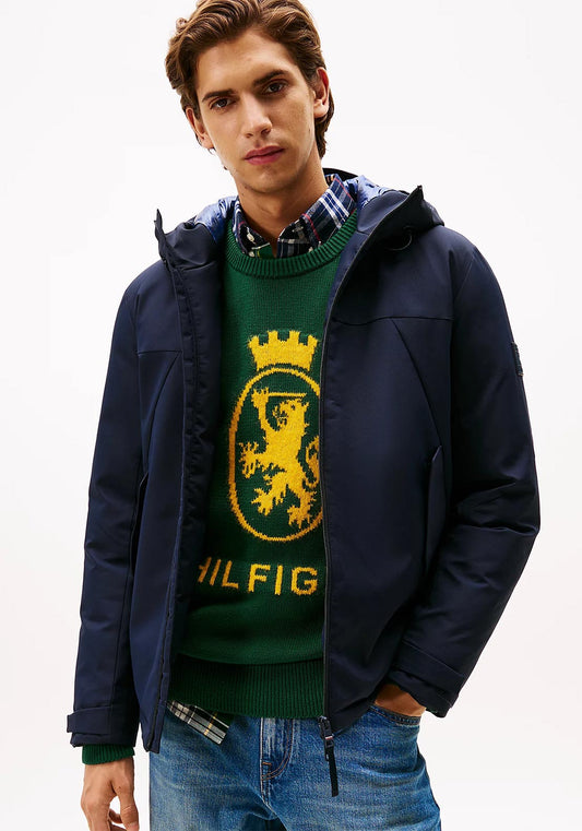 Tommy Hilfiger Tech Water Repellent Thermal Padded Jacket - Desert Sky Mw0mw41363dw51