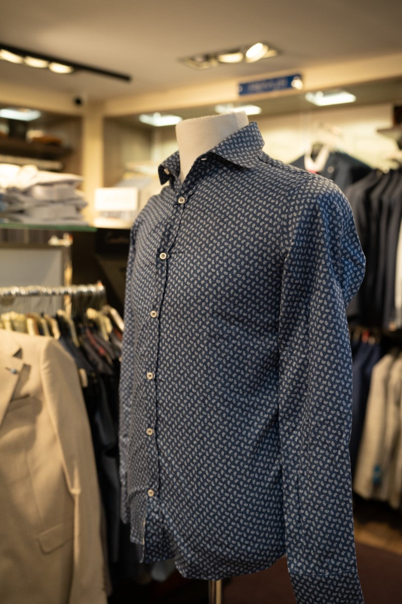 Paul & Shark Long Sleeve Cotton Shirt 15313060 g37 - BLUE RylesWebsiteProductPhoto-001