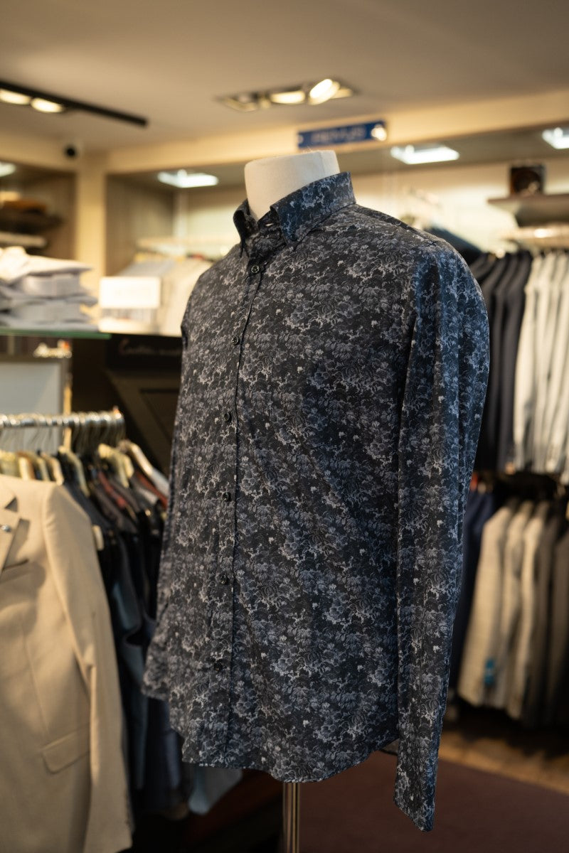 Paul & Shark Long Sleeve Shirt 15313057 - Dark Blue RylesWebsiteProductPhoto-050