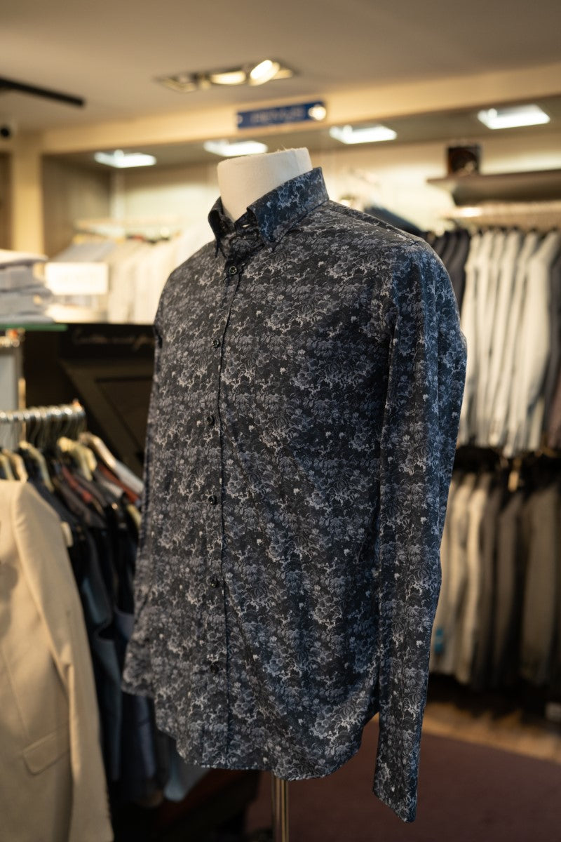 Paul & Shark Long Sleeve Shirt 15313057 - Dark Blue RylesWebsiteProductPhoto-051