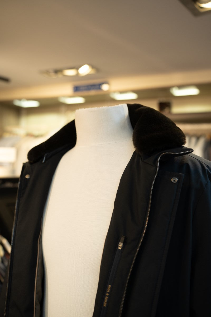 Paul & Shark Carcoat waterproof polyester - dark blue RylesWebsiteProductPhoto-059