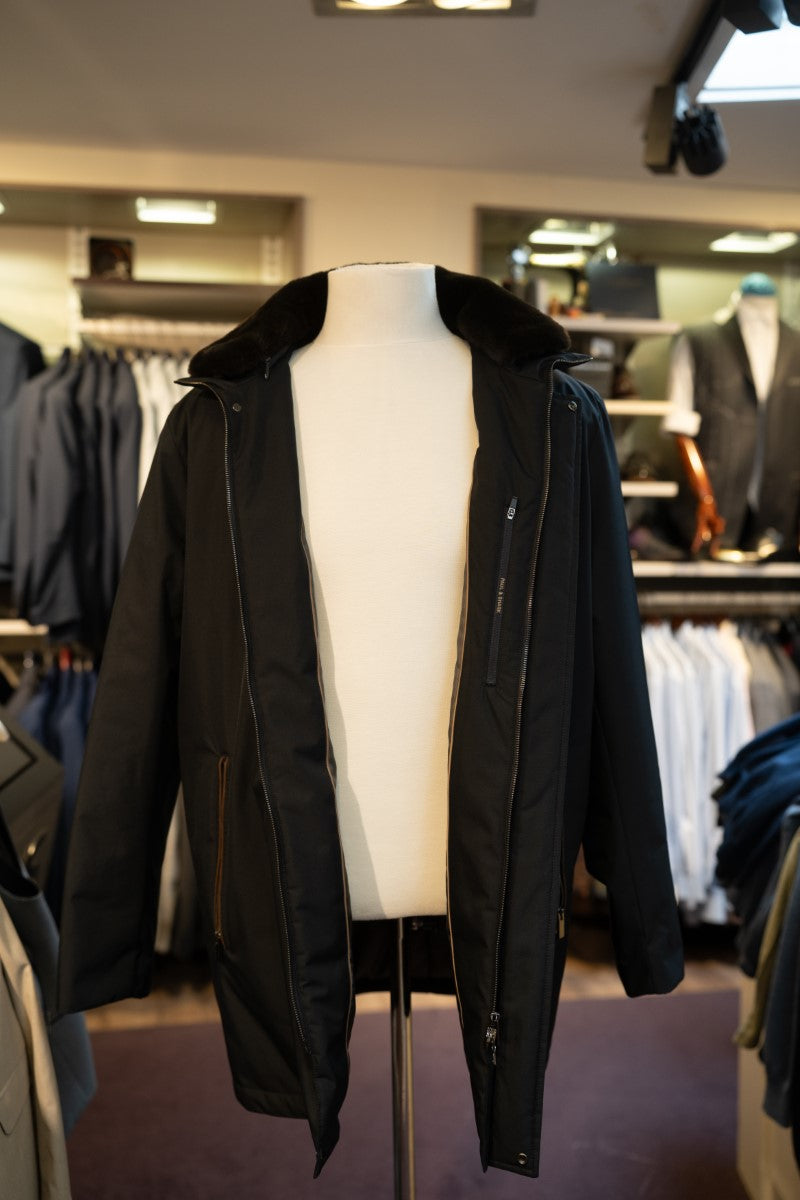 Paul & Shark Carcoat waterproof polyester - dark blue RylesWebsiteProductPhoto-060