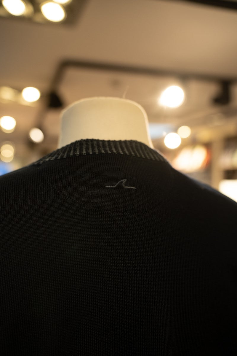 Paul & Shark Round Neck Sweater 14311021 - Navy RylesWebsiteProductPhoto-079