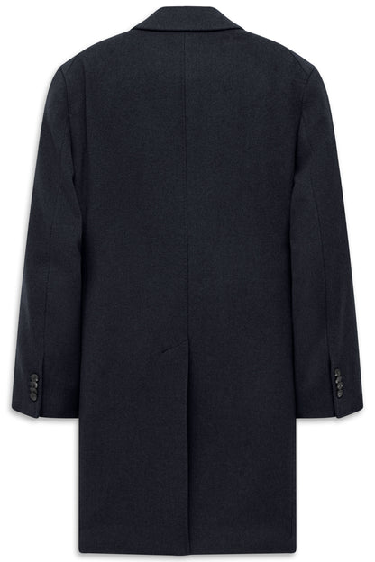 Bugatti navy men's coat, back view — Ryle Menswear, Tralee
