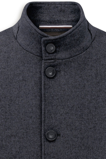Bugatti 24201 Flexcity Stand-Collar Coat - Navy bug_221400_24201_390_add1_f8ba40fb-ef4f-4539-98d9-cec8512729f2