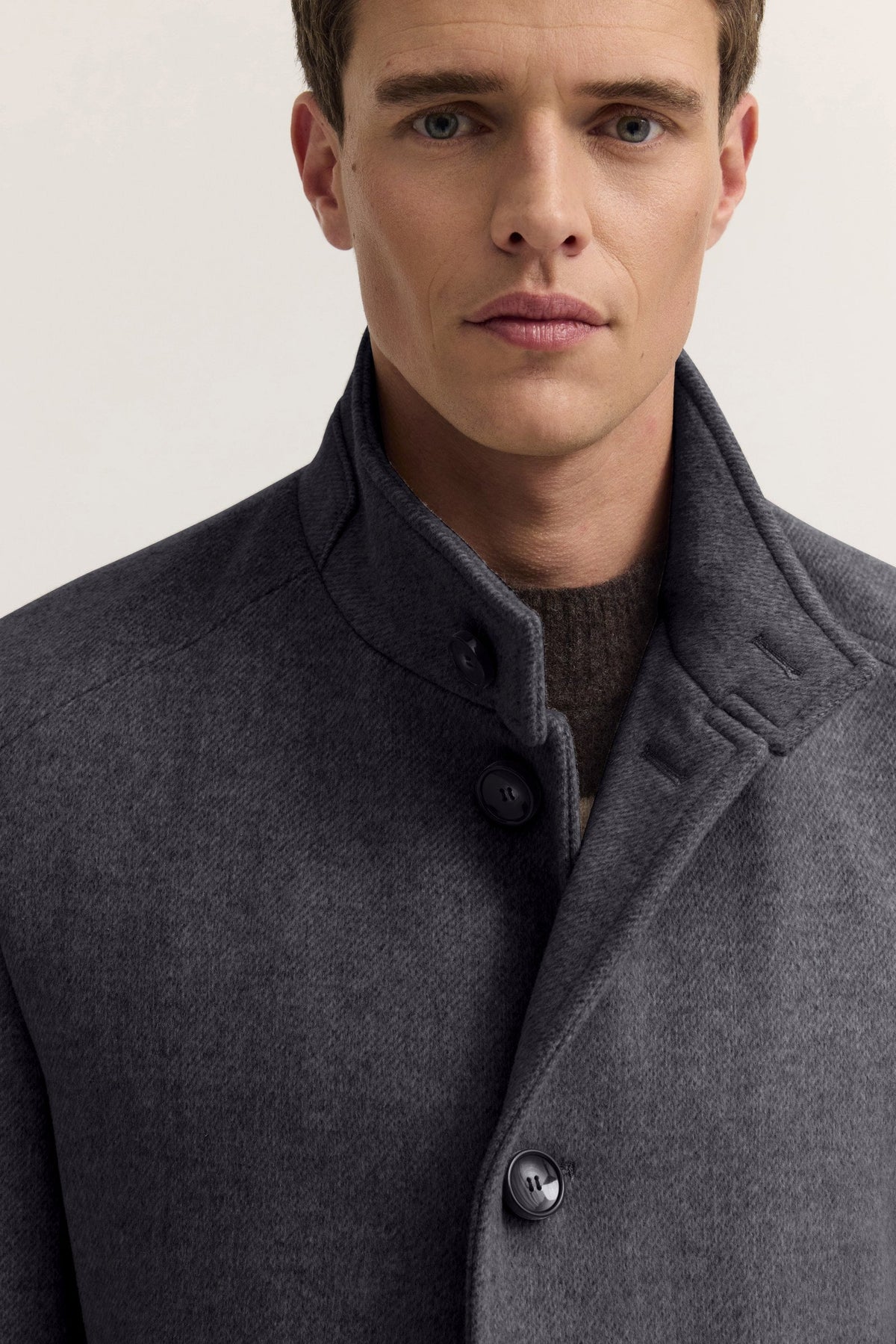 Bugatti 24201 Flexcity Stand-Collar Coat - Navy bug_221400_24201_390_add3_b4b10759-b79c-47ce-94c4-d9e85fce7a3b