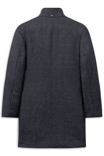 Bugatti 24201 Flexcity Stand-Collar Coat - Navy bug_221400_24201_390_b_6ae326f1-7151-4ef8-bc02-273b57720a6c