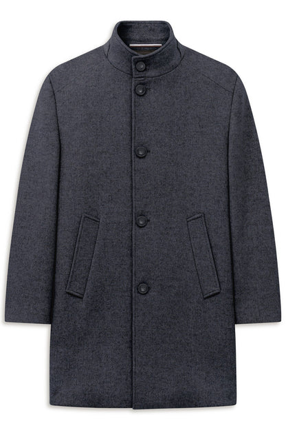 Bugatti 24201 Flexcity Stand-Collar Coat - Navy bug_221400_24201_390_f_094a865a-db58-426f-9277-07be30f0e38b