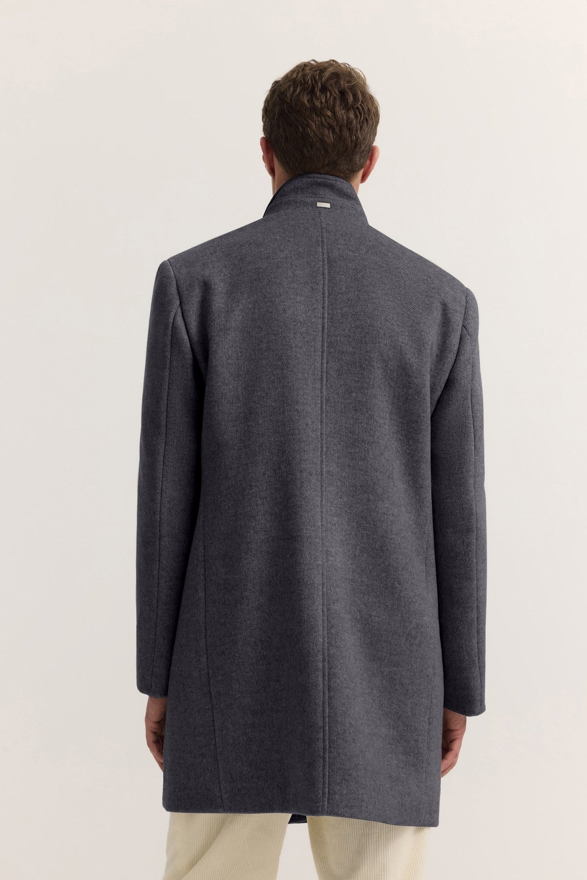 Bugatti 24201 Flexcity Stand-Collar Coat - Navy bug_221400_24201_390_model-b_2fa896e2-6e64-4aab-beb6-02977261c1ea
