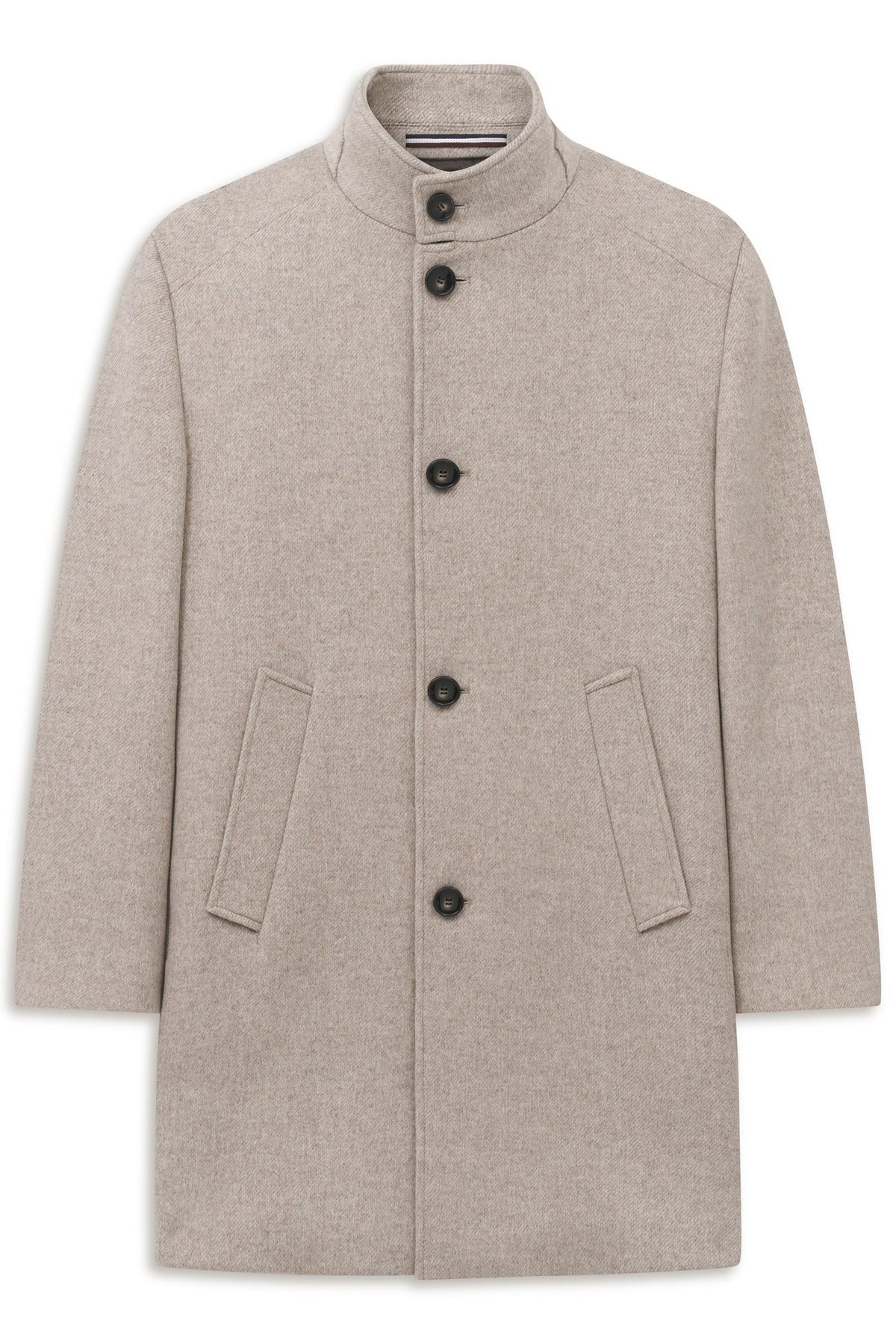 Bugatti 24201 Flexcity Stand-Collar Coat - Beige bug_221400_24201_40_f_8e64169a-95ff-4f3b-b87d-4f364ca6acf1