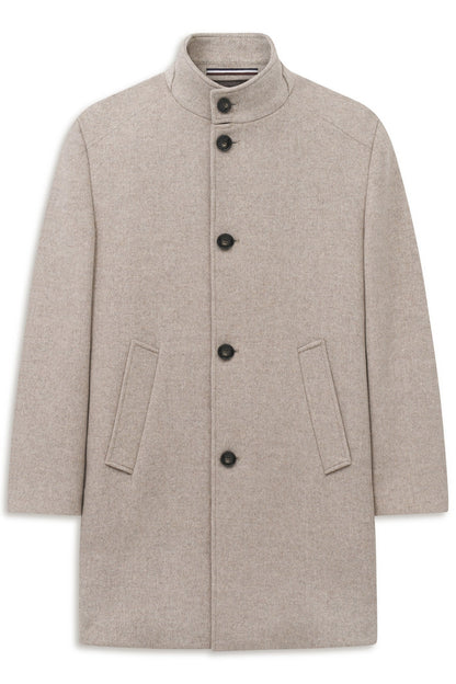 Bugatti 24201 Flexcity Stand-Collar Coat - Beige bug_221400_24201_40_f_8e64169a-95ff-4f3b-b87d-4f364ca6acf1