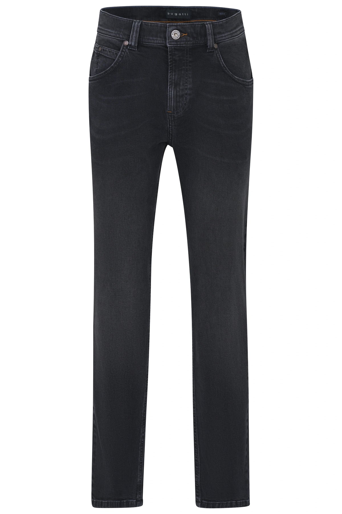 Bugatti 3289D Regular Fit Jeans - Dark Grey bug_3289D_96620_273_f