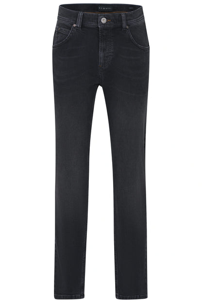 Bugatti 3289D Regular Fit Jeans - Dark Grey bug_3289D_96620_273_f