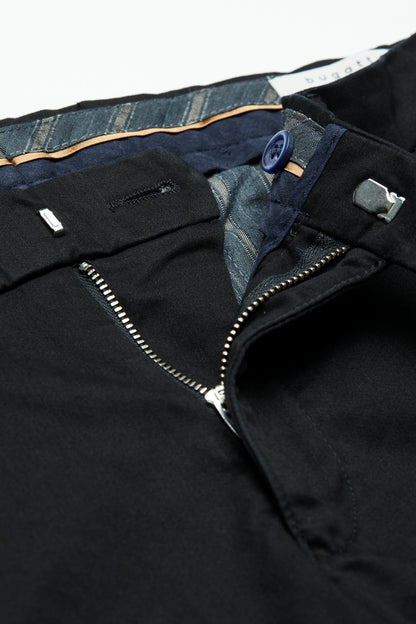 Bugatti 4220 Flat-Front Chinos - Black bug_4220_16224_290_add1-a