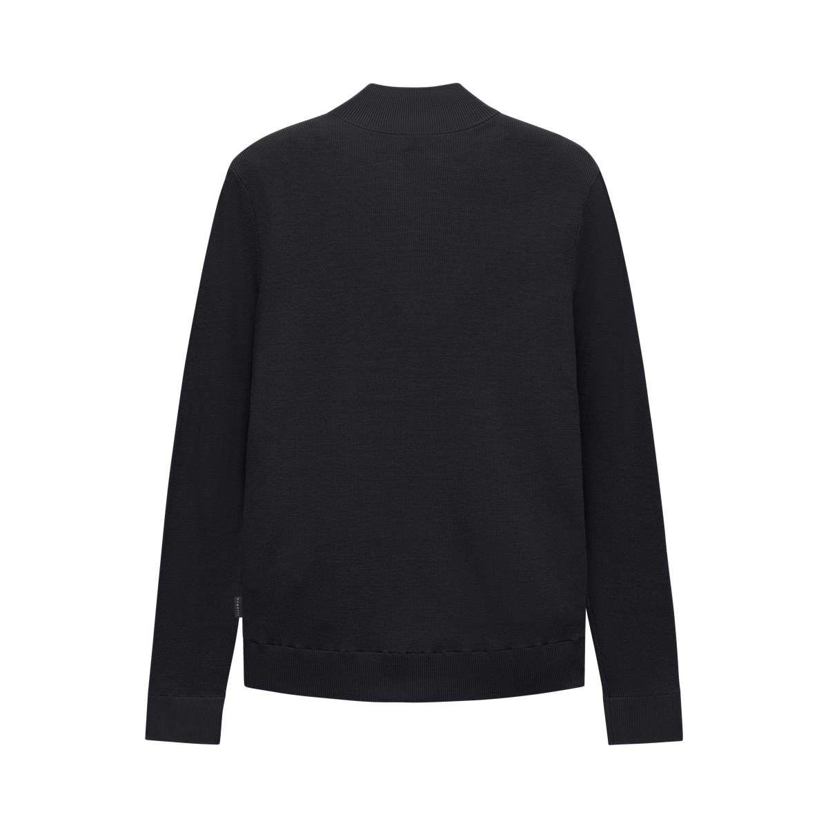 Bugatti 7600 Zip-Through Knitted Cardigan - Navy bug_7600_25571f_390_b