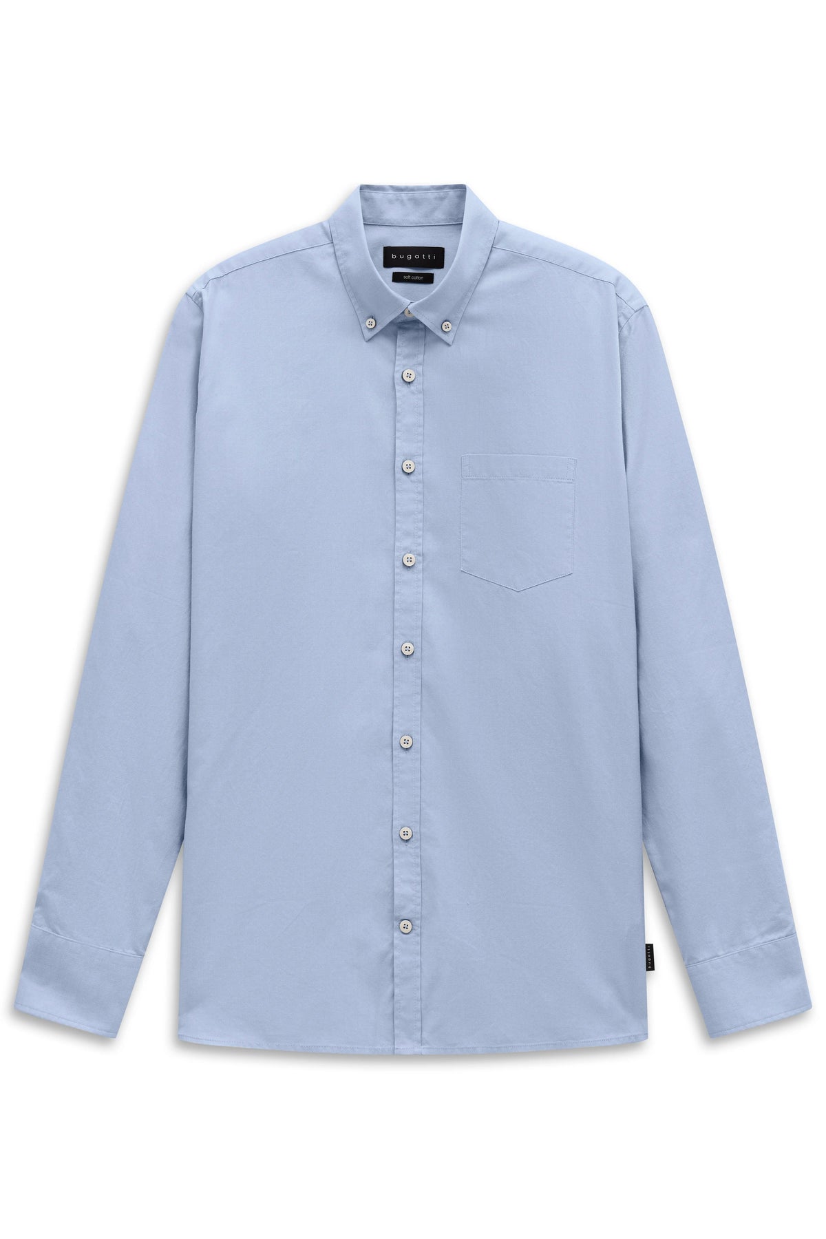 Bugatti 9350 Oxford Button-Down Shirt - Blue bug_9350_28800F_320_f