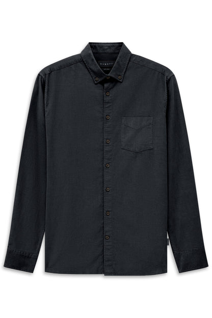 Bugatti 9350 Corduroy Button-Down Shirt - Navy bug_9350_28811F_390_f