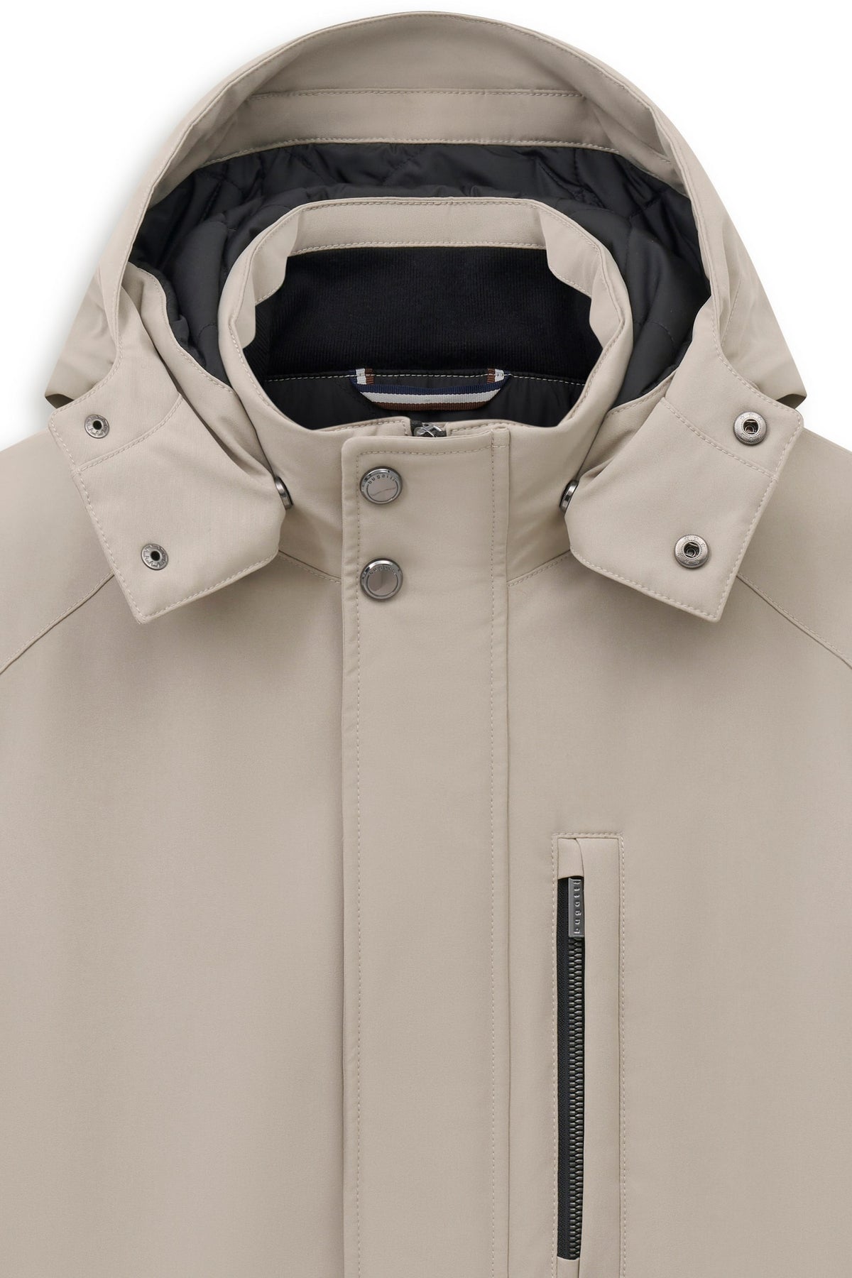 Bugatti 21035 Parka with Detachable Hood - Beige bugatti-273513-21035-30-add1-v2