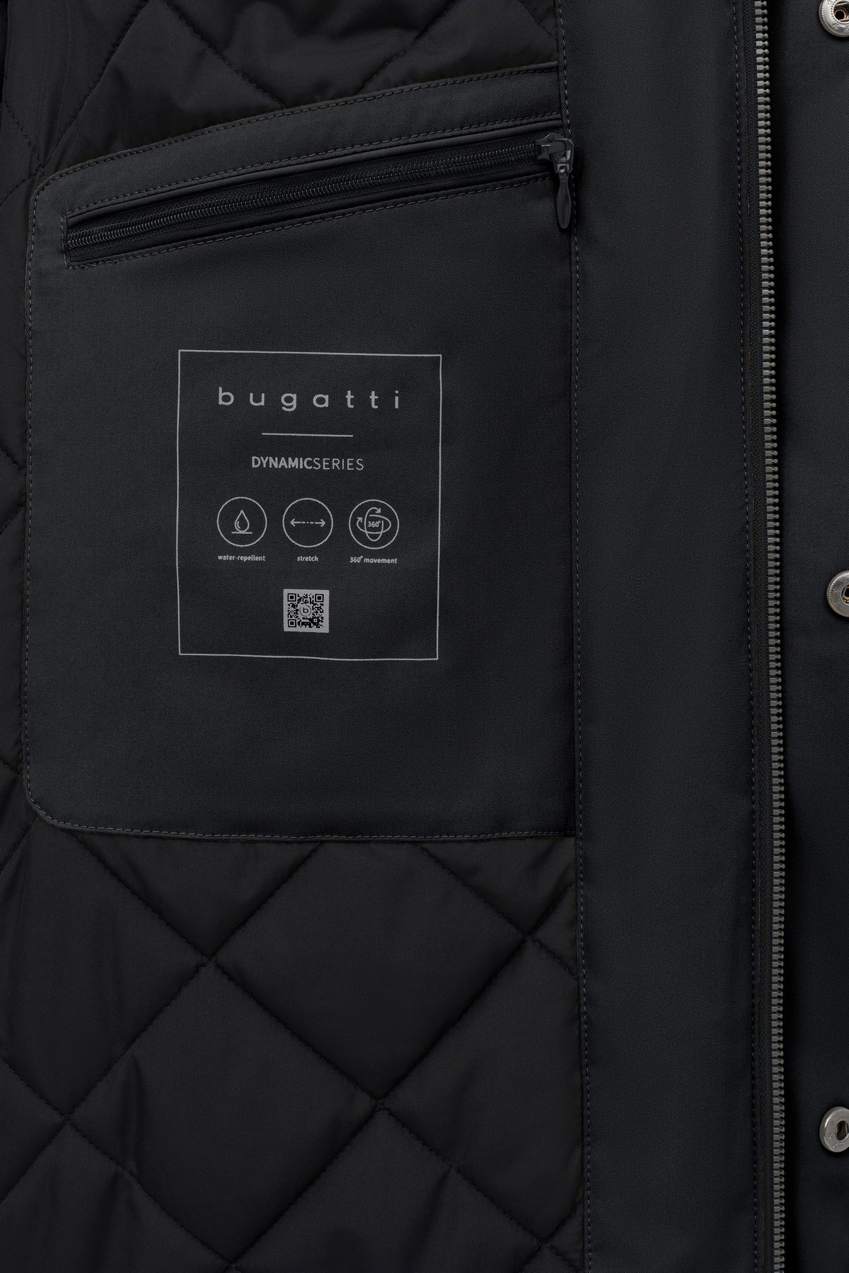 Bugatti 21035 Parka with Detachable Hood - Navy bugatti-273513-21035-390-add2-v2