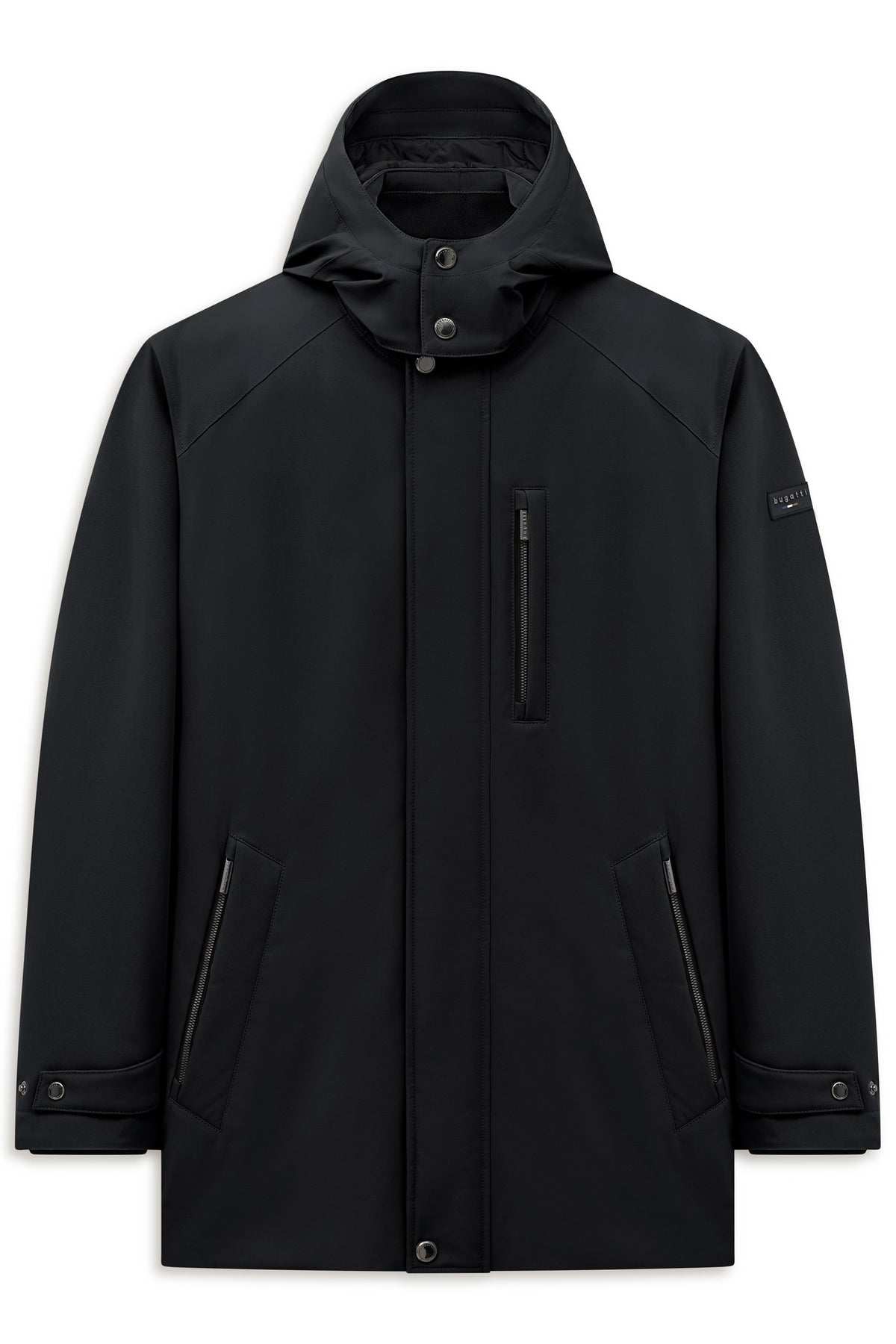 Bugatti 21035 Parka with Detachable Hood - Navy bugatti-273513-21035-390-add3-v2