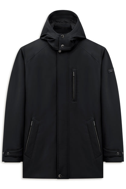 Bugatti 21035 Parka with Detachable Hood - Navy bugatti-273513-21035-390-add3-v2