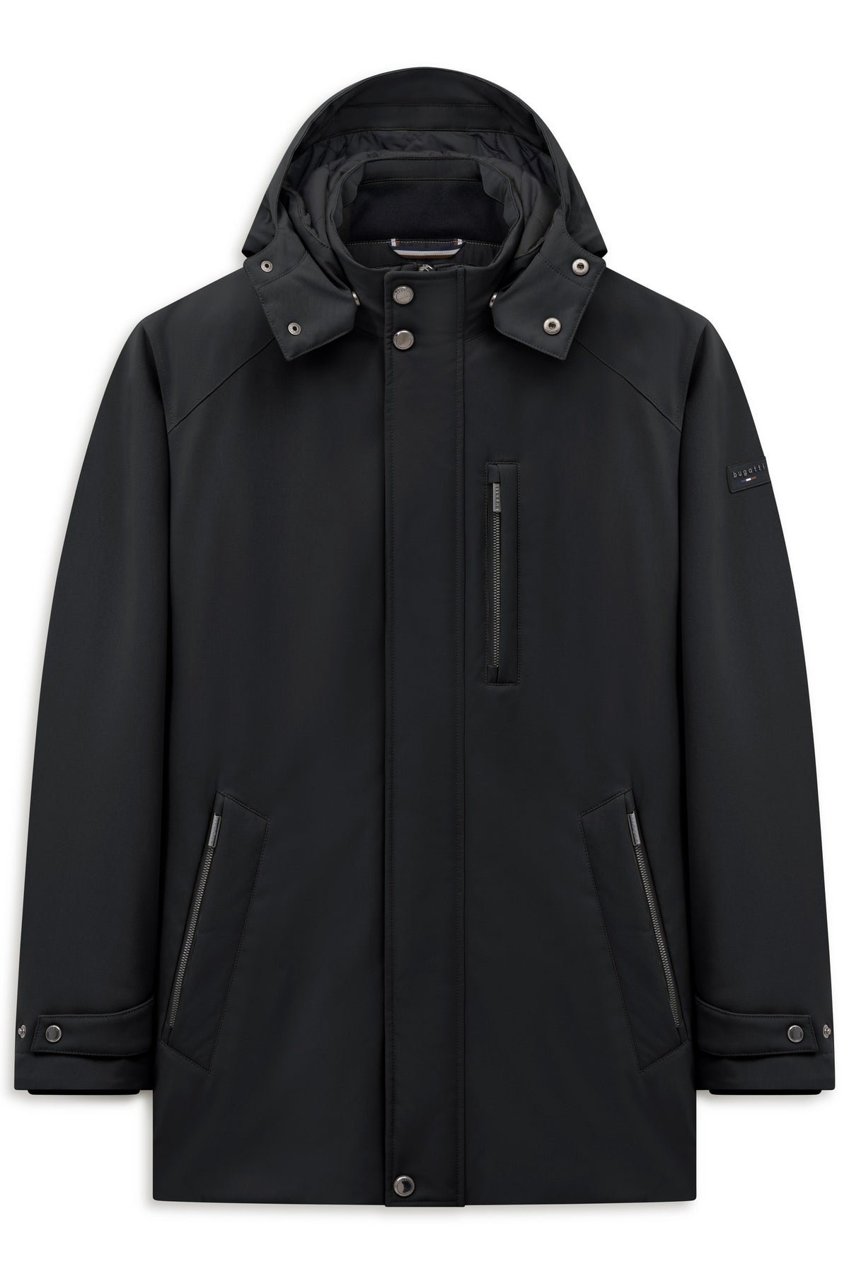 Bugatti 21035 Parka with Detachable Hood - Navy bugatti-273513-21035-390-f-v2