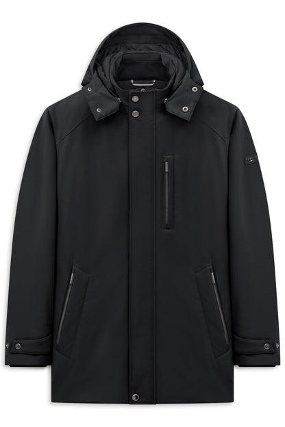 Bugatti 21035 Parka with Detachable Hood - Navy bugatti-273513-21035-390-f-v2