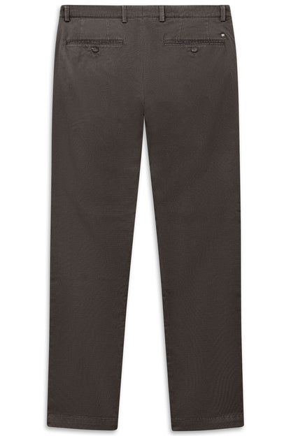 Bugatti 4130 Stretch Cotton Chinos - Dark Grey bugatti-4130-26395f-260-b-v2