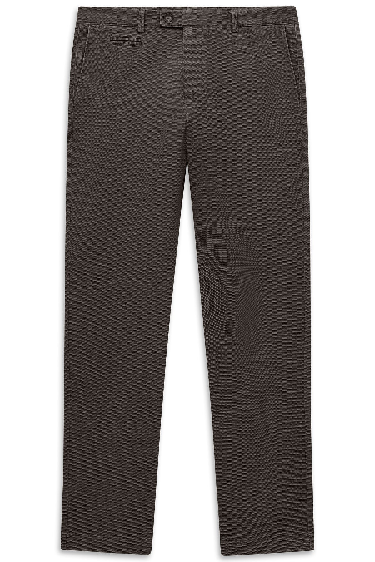 Bugatti 4130 Stretch Cotton Chinos - Dark Grey bugatti-4130-26395f-260-f-v2