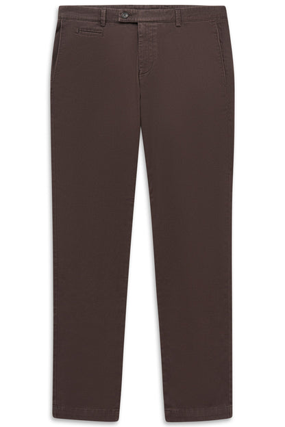 Bugatti 4130 Stretch Cotton Chinos - Brown bugatti-4130-26395f-90-f-v2