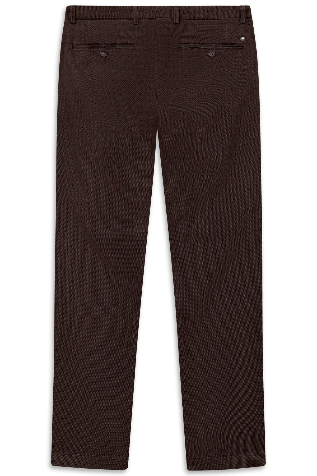 Bugatti 4130 Stretch Cotton Chinos - Dark Brown bugatti-4130-26395f-990-b-v2
