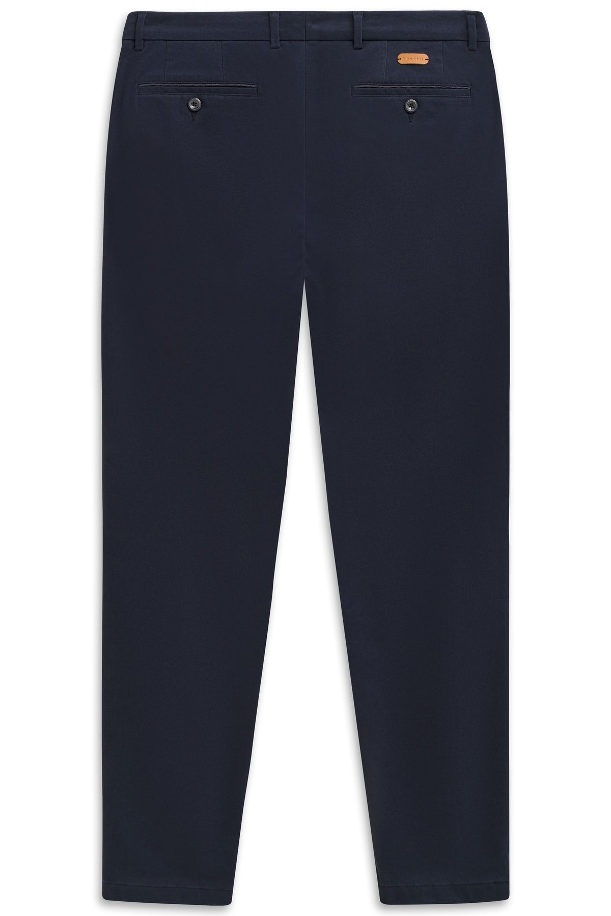 Bugatti 4220 Flat-Front Power Stretch Chinos - Navy bugatti-4220-86224d-370-b-v2
