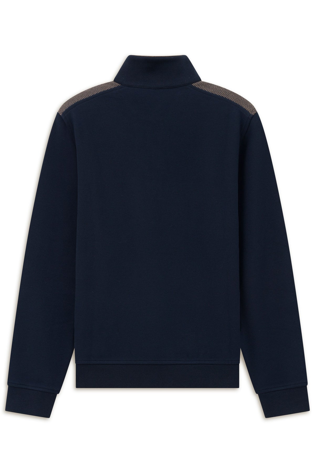 Bugatti 8550 Half-Zip Sweat Troyer - Taupe bugatti-8550-25058f-60-b-v2
