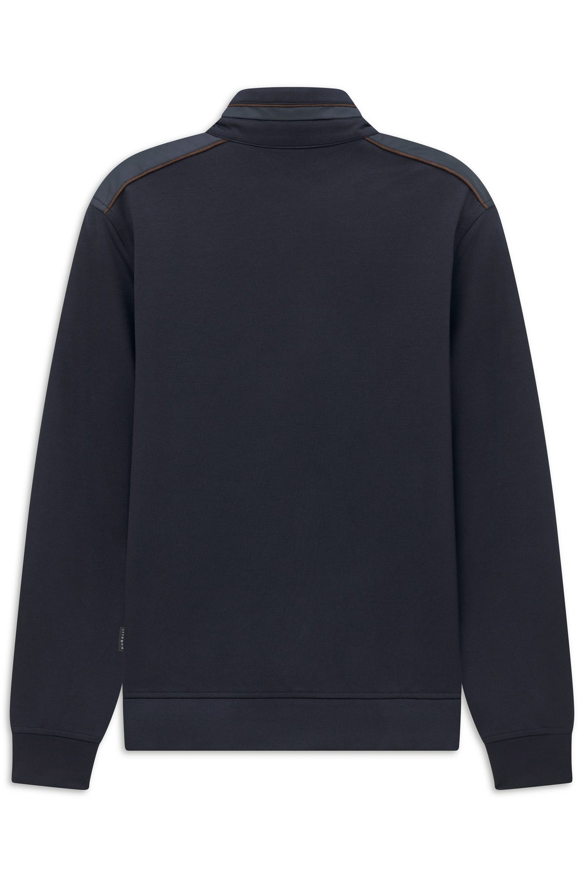 Bugatti 8550 Viscose-Blend Half-Zip Troyer - Navy bugatti-8550-25123f-390-b-v2