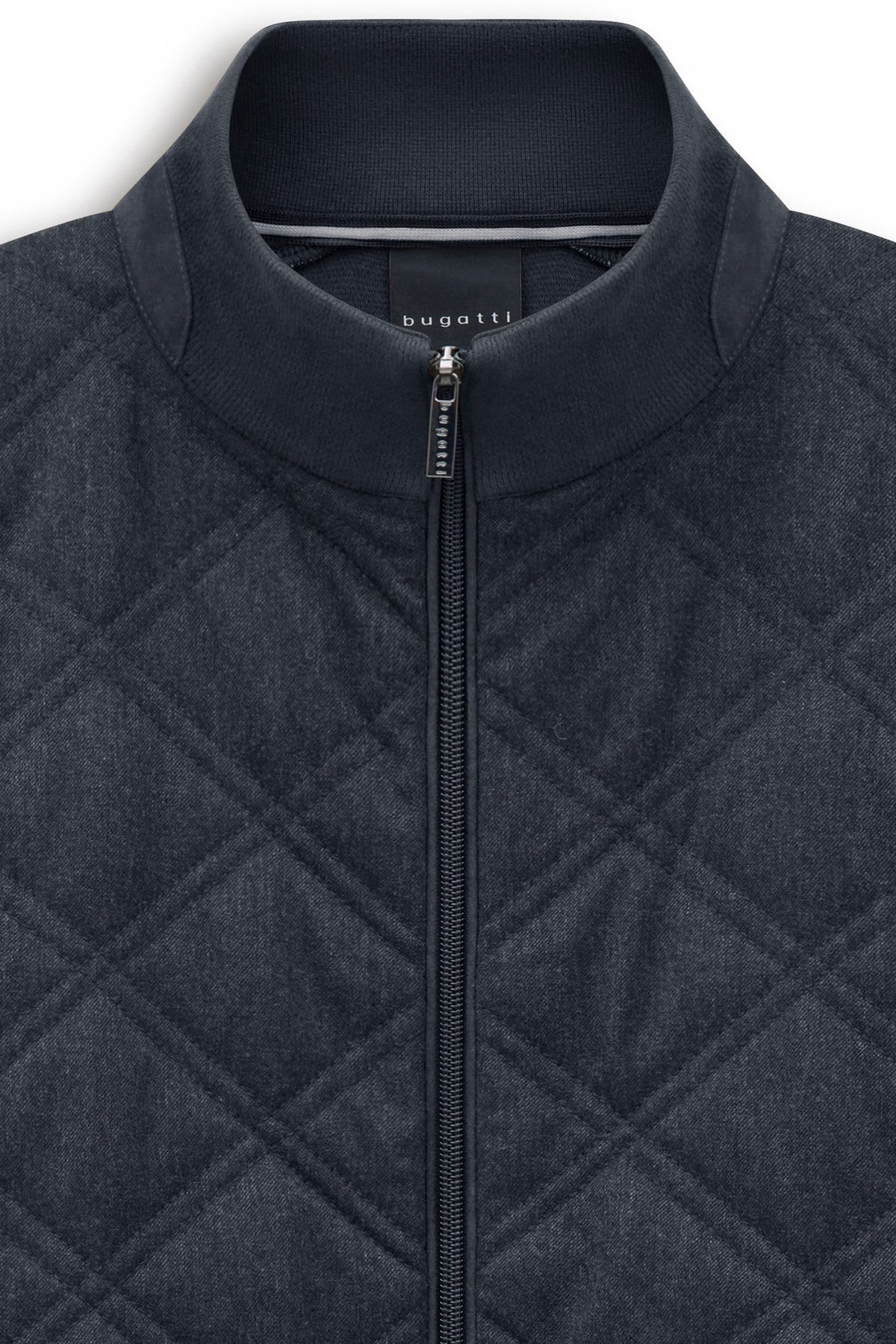 Bugatti 8700 Quilted Flannel Jacket - Navy bugatti-8700-25056f-390-add1-v2