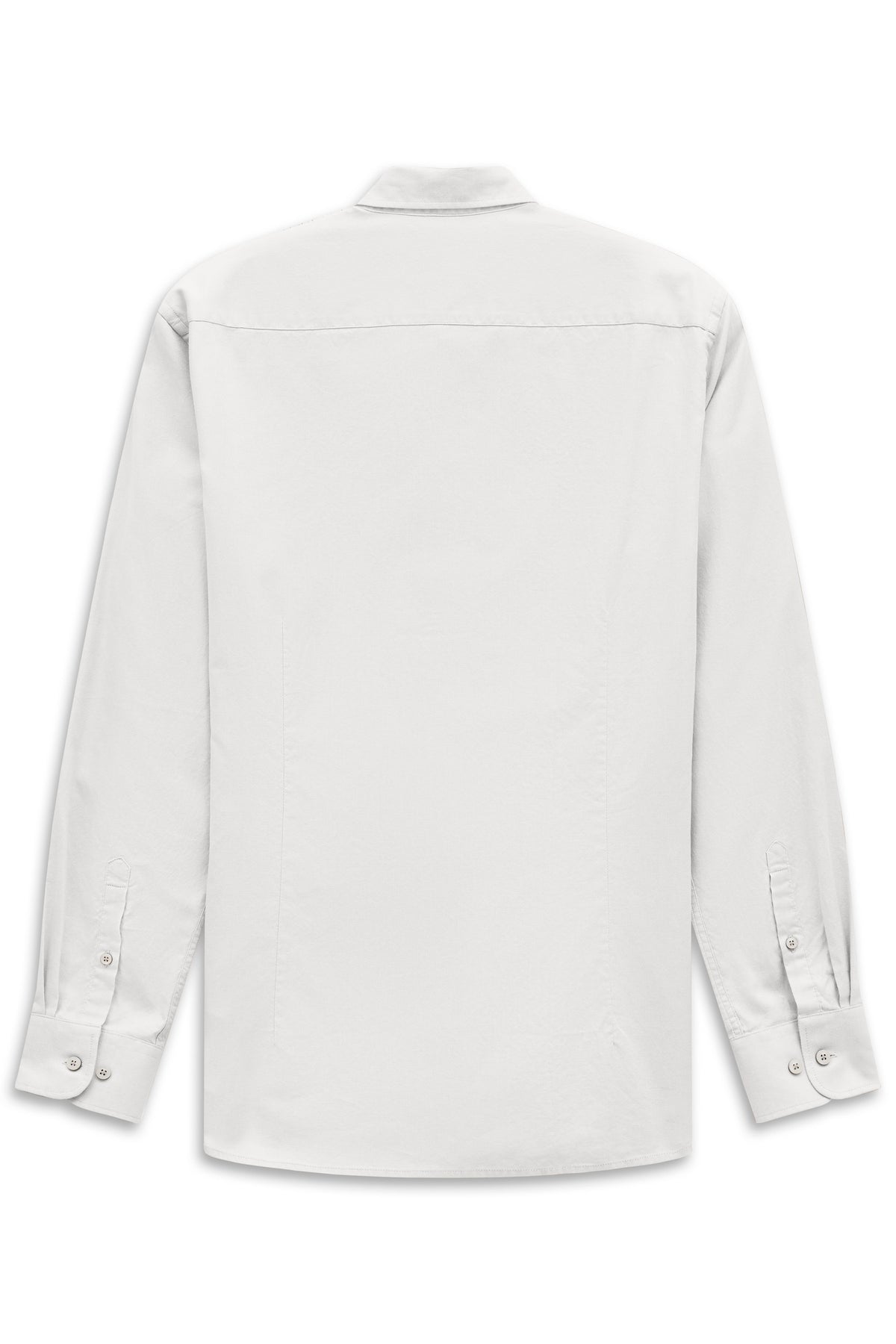 Bugatti 9350 Oxford Button-Down Shirt - White bugatti-9350-28800f-10-b-v2