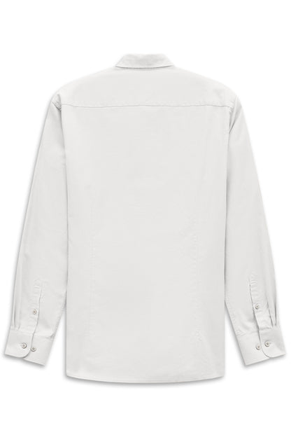 Bugatti 9350 Oxford Button-Down Shirt - White bugatti-9350-28800f-10-b-v2